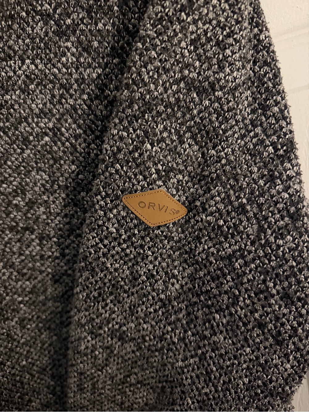 Orvis Men's Sherpa-Lined 1/4 Zip Pullover Large - Picture 6 of 9